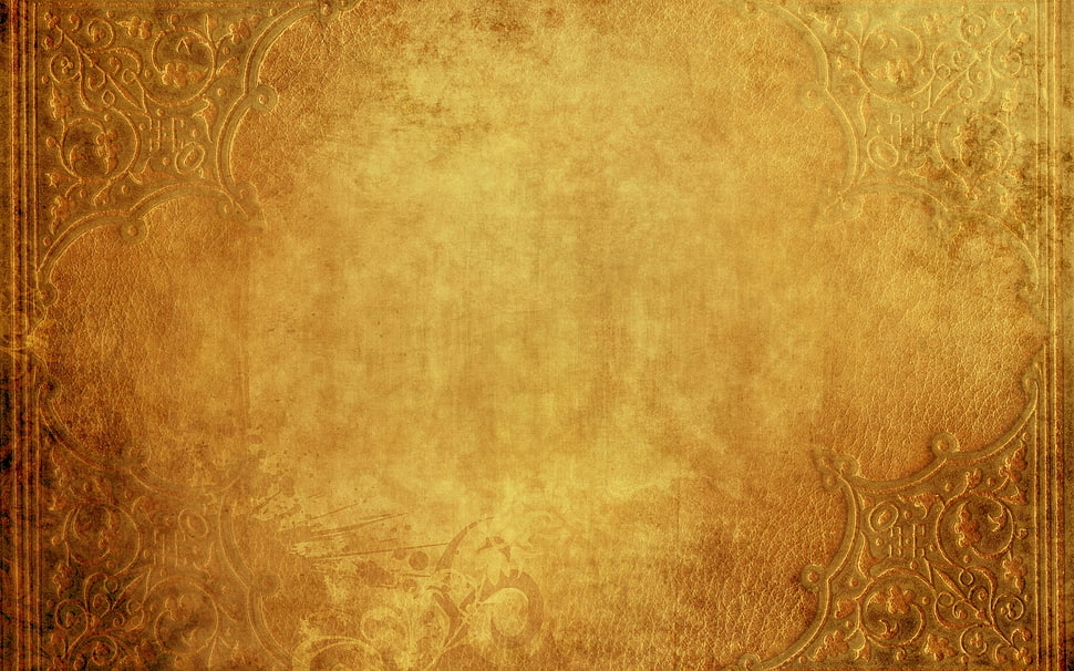 brown scroll book HD wallpaper